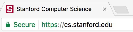When is the (basic) lock icon displayed All elements on the page fetched using HTTPS For all elements: HTTPS cert issued by a