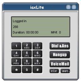 Softphone - iaxlite Install Version http://www.iaxtalk.
