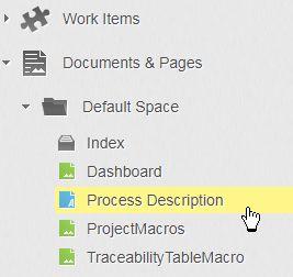 First evaluation steps Start with the Documents and Pages topic in Navigation. Look at the spaces and default documents provided by the template.