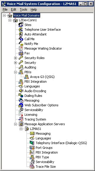 5. Configure Avaya Modular Messaging This section provides the procedures for configuring Avaya Modular Messaging, including the Message Application Server (MAS) and the Message Storage Server (MSS).