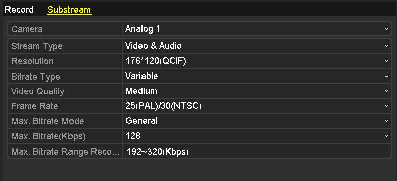 Select the analog camera (s) and click OK to finish the copy settings. Figure 5.5 Copy Camera Settings 7) On the Record settings interface, click Apply to save the settings.