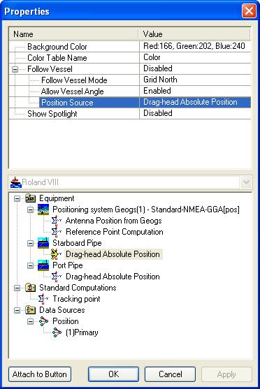 6.3.2 3D View Properties Click on in the toolbar or select Properties in the context menu to open the Properties of the 3D view.