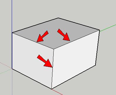 6. To remove walls, click the Eraser. 7. Click these three edges: You re left with two walls and a floor. I painted mine, but you can leave yours unpainted.