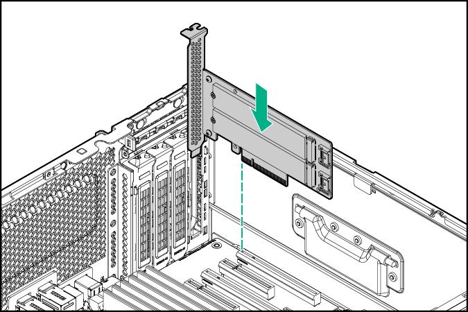 For tower models, place the server on a flat, level surface with the access panel facing up. For rack models, extend the server from the rack. 6. Remove the access panel. 7.