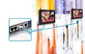With multi-touch capability, the is the perfect e-catalog display solution for shelf edges, retail counters and information kiosks in high-traffic venues.