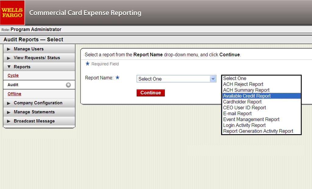 35 Audit Reports Available Credit Report - example