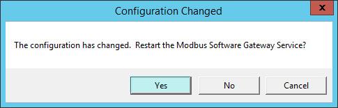 NOTE: These steps are only necessary if you have not yet set up and configured a site for a service (that uses the Modbus Software Gateway Service), such as the Telvent Weather Data Import Service.