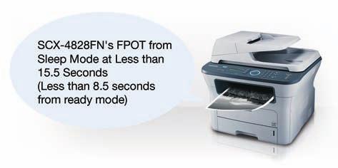 Less Trouble and Stress - Efficient And Trouble Free Fast FPOT Everyone wants fast printouts, but if the first page out of the printer takes too long, waiting can be very stressful.