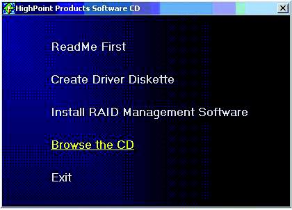 RocketRAID 2640X4 BIOS Utility For Windows based operating systems: 1. Download the desired BIOS update from the Support section provided for the host adapter.