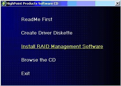 appropriate OS from the list. 6. Click on the OK button to create the driver diskette.