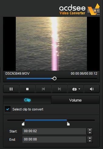 Clipping Videos This feature allows you to clip out segments you want from the source video file. You can then convert or perform any other action with that clipped segment. To Clip a Video 1.