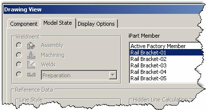 bend and unfold rules in the ipart table Control Flat