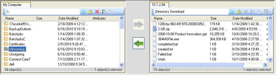 Desktop Client User Guide Transferring Files with Desktop Client 5.2 Receiving Files Receiving a File(s) Receiving a file(s) is considered a Download.