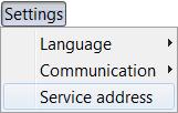 1.3.1 Service Supplier s Address If you act as a service supplier, you have the option to assign a service supplier s address which will then be shown on the printed reports.