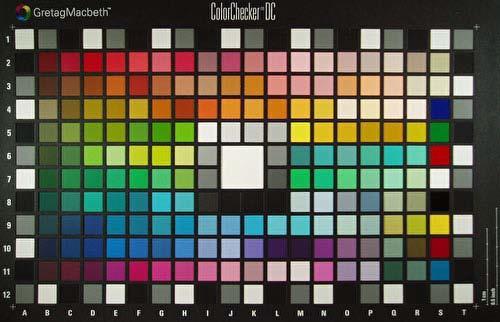 spektra) in vrstico sivinskih polj, q barvna polja se ujemajo z barvo realnih predmetov pod katerokoli svetlobo q ni dovolj natančna za izdelavo ICC profila Mini ColorCheckerChart BARVNE TABLICE ZA