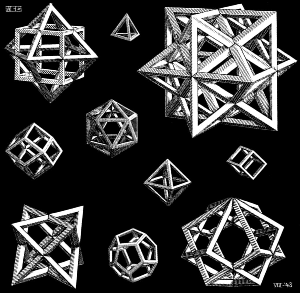 The Five Platonic Solids (and some friends)