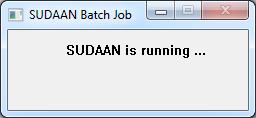 -r -a is the write option. The option r indicates that SUDAAN should replace or overwrite an existing file of the same name in the same location.