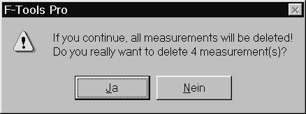 28 IML-RESI F-Series 2.3.2.2 Delete all measurements Select this menu item to delete all measurements from the IML-Resi.