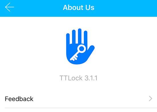 About Us When downloading the ttlock APP, make sure it is 3.1.