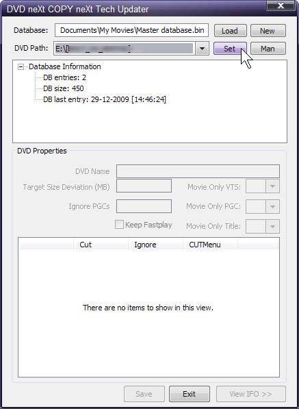 Step 4: Select the DVD drive with the