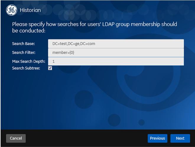 This screen determines how a LDAP user account's LDAP group membership is determined.