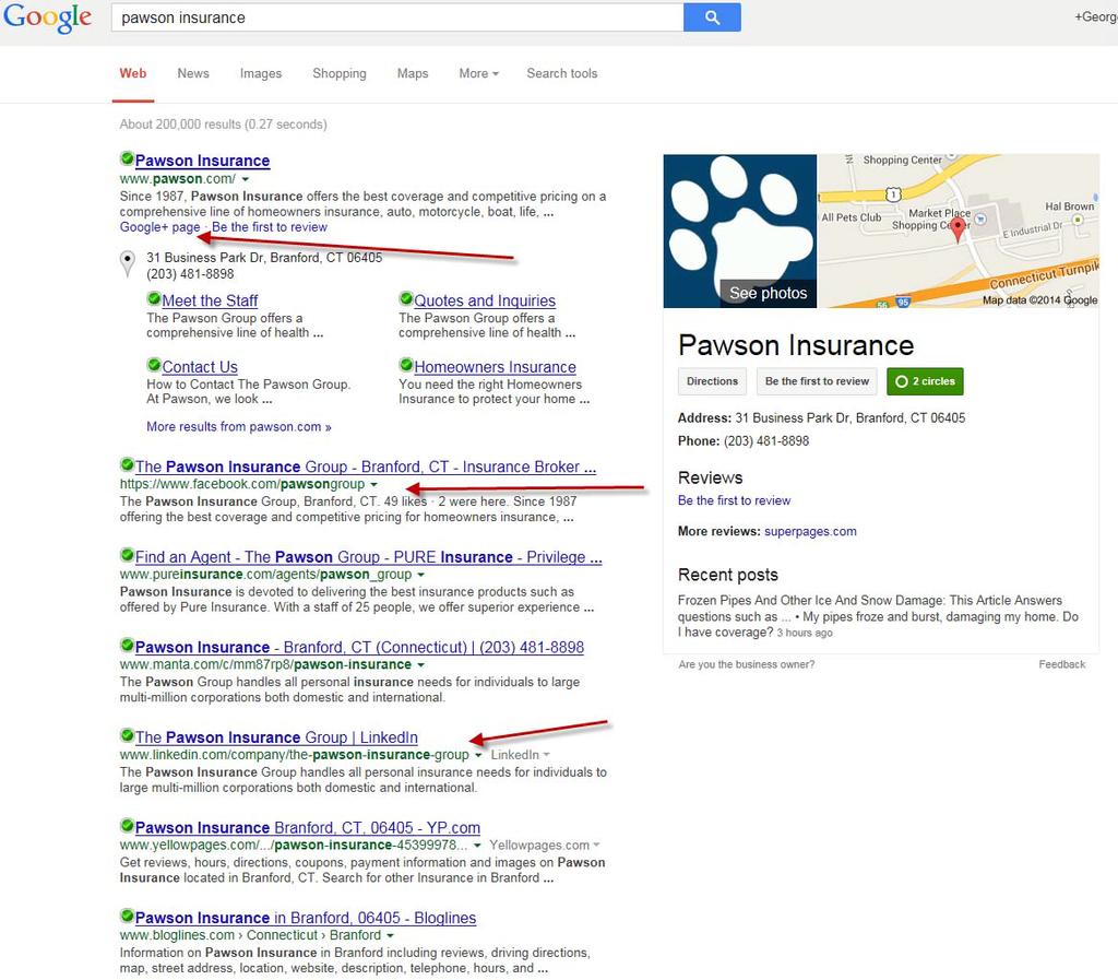 Dominate The Search Results on Page 1!