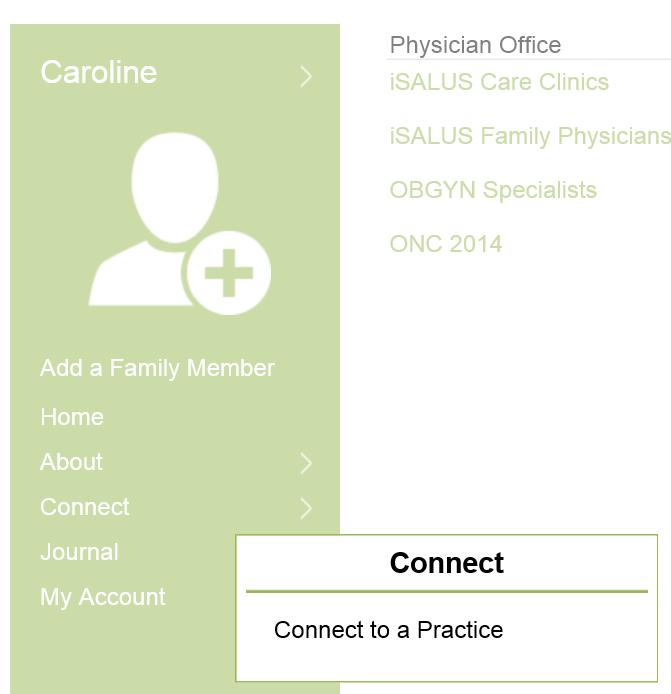 Step 3: Connect to Physician Practices Connecting a MyMedicalLocker personal health record with a physician office allows MyMedicalLocker users to pull their chart, share pertinent health data,