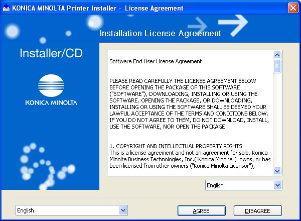 2 Installing the Printer Driver To install the printer driver 1 Insert the Windows printer driver CD-ROM into the computer s CD- ROM drive.