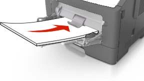 Flex the sheets of paper back and forth to loosen them, and then fan them. Do not fold or crease the paper. Straighten the edges on a level surface. 3.