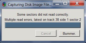 Cancel and select a different disk type until the