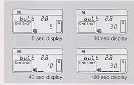 If the shutter speed is faster than 1/125 see (EOS 650) or 1/250 see (EOS 620), it is automatically set to 1/125 sec (EOS 650) or 1/250 sec (EOS 620). 3) Set the aperture on the flash.