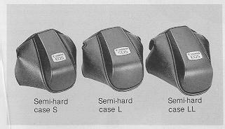 Camera Cases Canon offers three semi-hard cases. 1.