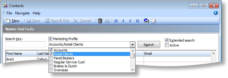 Contacts Contacts are an important part of the EXO Business CRM system; all Contacts functionality from EXO Business is available in EXO Business CRM.