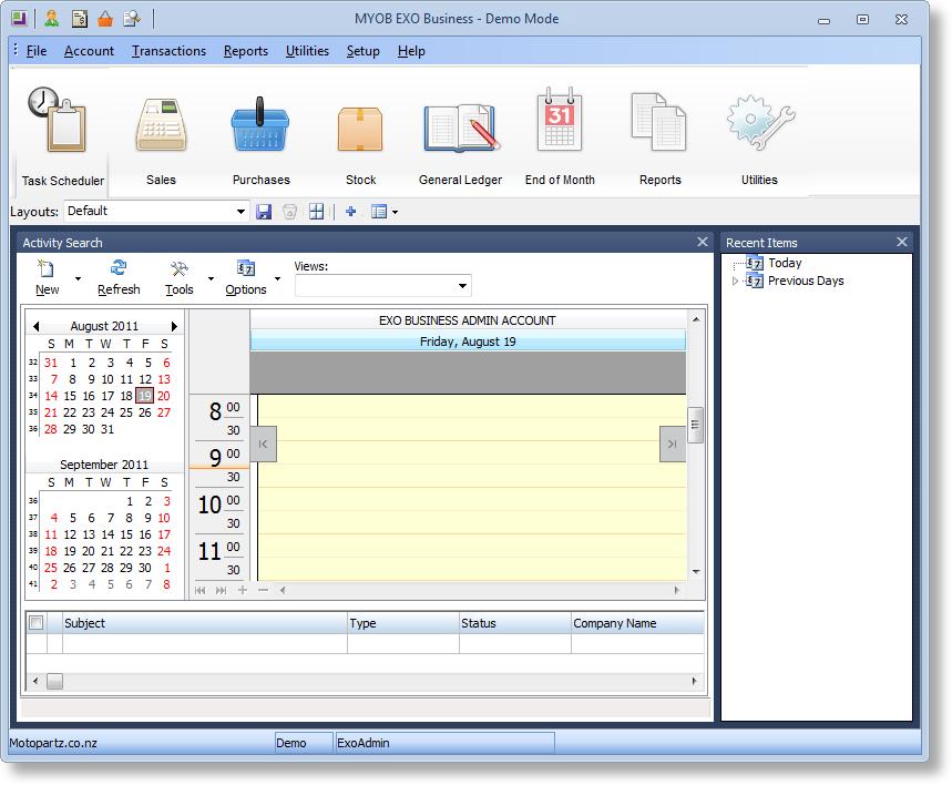 Drag and Drop Emails Emails in Outlook can be dragged and dropped onto any EXO Business window with a Documents tab; this includes Company accounts, Stock items, Contacts, Opportunities, Jobs and