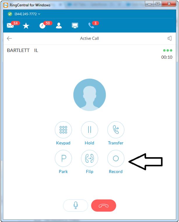 RingCentral for Zapier User Guide Test Your RingCentral Account 13 Step 3: Make test phone call.