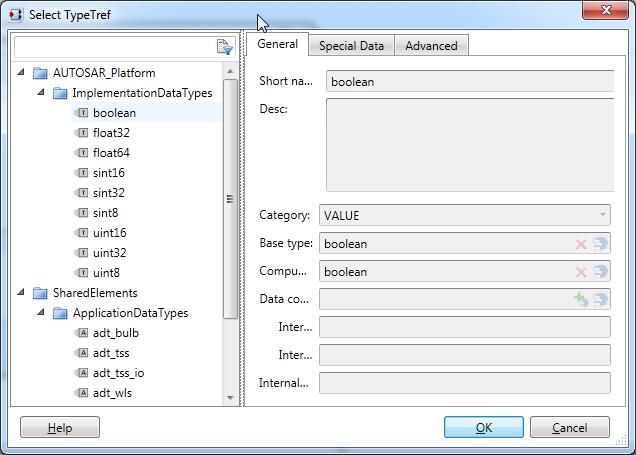 Figure 52: Selecting a data type for a constant Click OK, and a second dialog opens.