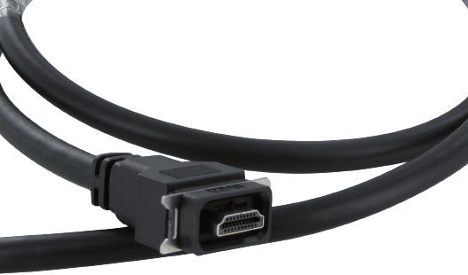 HDMI FIELD ROHS compliant Sealed (IP68) HDMI connection system HDMI version: 1.