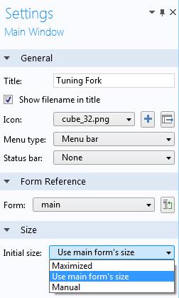 The size of the interactively resized frame will affect the initial size of the form only if the Initial size setting is set to Automatic.