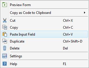 Alternatively, you can right-click an object to get menu options for Copy, Duplicate, Delete, and more.