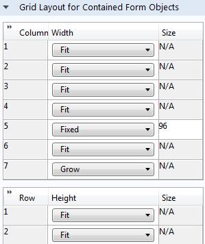 To interactively change the overall size of a form, you can drag its right and bottom border. The form does not need to be selected for this to work.