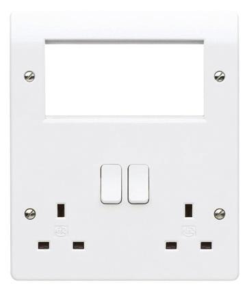 Technical Hotline +44 (0)1268 563720 +44 (0)1268 563720 Multimedia Plates 13 AMP Switchsocket Outlets NON STANDARD 13 AMP