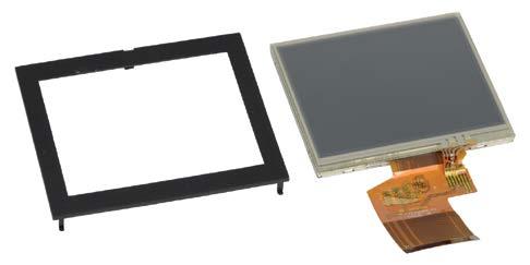 Replacement/Spare Parts (continued) Replacement Touchscreen These