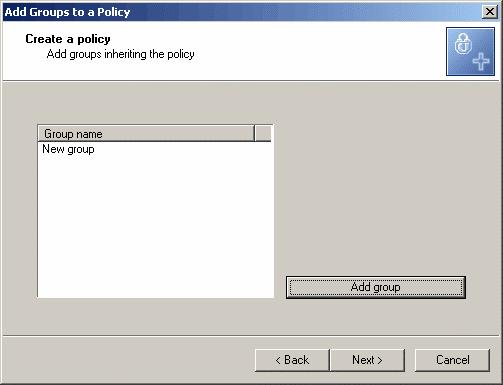 In the Add Trusted Servers to a Policy dialog box (Fig.