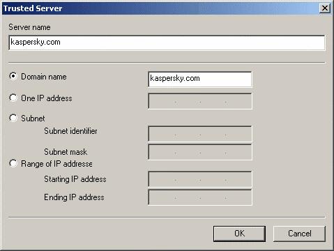 37 Kaspersky Anti-Virus for MS ISA Server Figure 31.