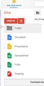2. A New folder window will open. Enter a name such as, Test, in this New Folder box. Click Create button when done. 3.