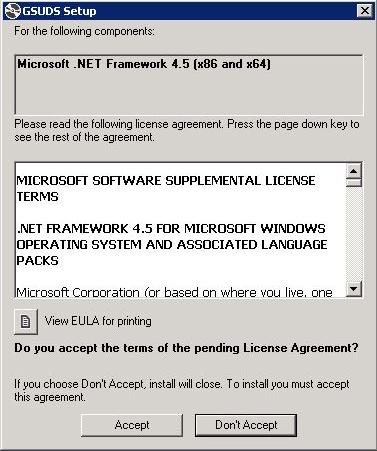 E. Read and accept the Microsoft License Agreement (Figure