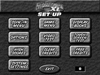 To Enter This Screen, Touch The Setup Button In The Coin Mech Section To Enter This Screen, Touch System Settings At The Setup Screen Figure - Megatouch Game Setup Screen C oin-in Menu Enters the