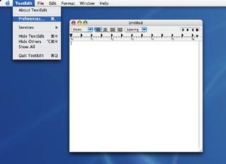 So, you ll need to change your TextEdit Preferences so that TextEdit saves your work as a pure text file.