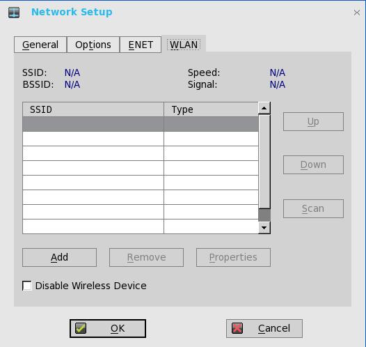 a. Add Use this option to add and configure a new SSID connection. You can configure the SSID connection from the available security type options. b.
