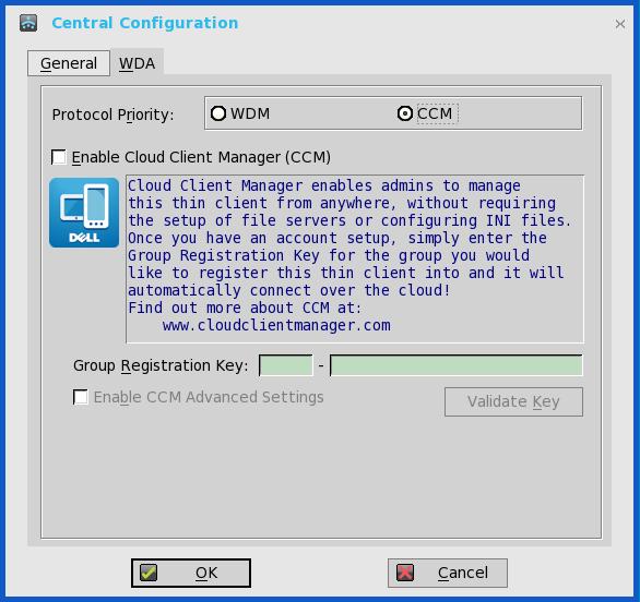 b. Group Registration Key Enter the Group Registration Key as configured by your cloud Client Manager administrator for the desired group.